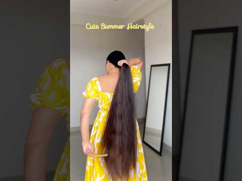 Summer Hairstyle for very Long Hair